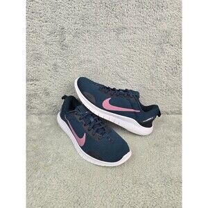 Nike Flex Experience Run Womens Size 9 Navy Mauve Road Running Shoes DV0746-401